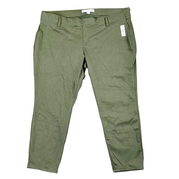 NWT Amazon Essentials Dark Olive Chino Pants XXL Short - Picture 1 of 7